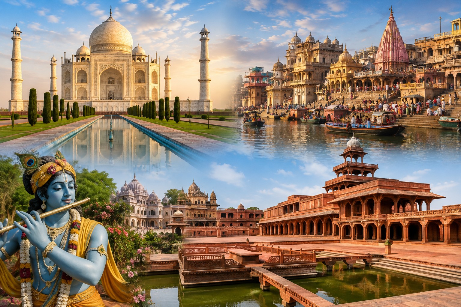 Agra – Mathura – Vrindavan – Fatehpur Sikri