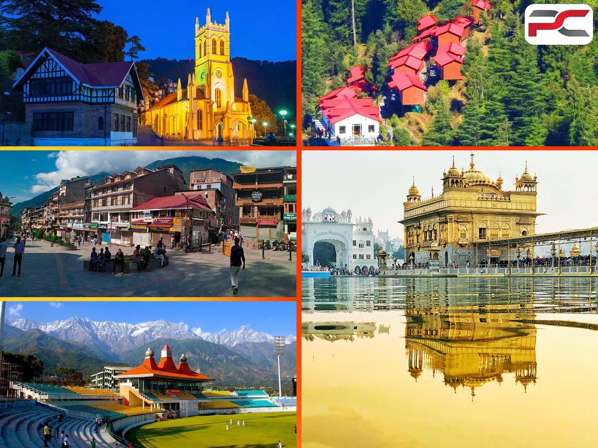 Shimla Manali Dharamshala Dalhousie Amritsar