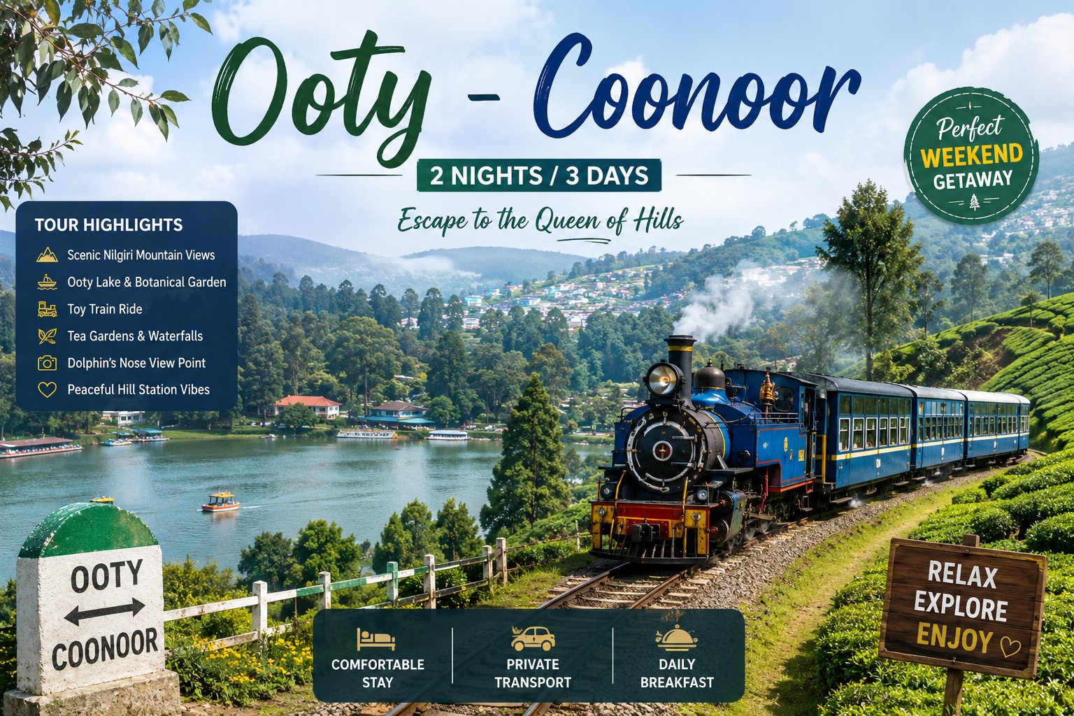 Ooty – Coonoor